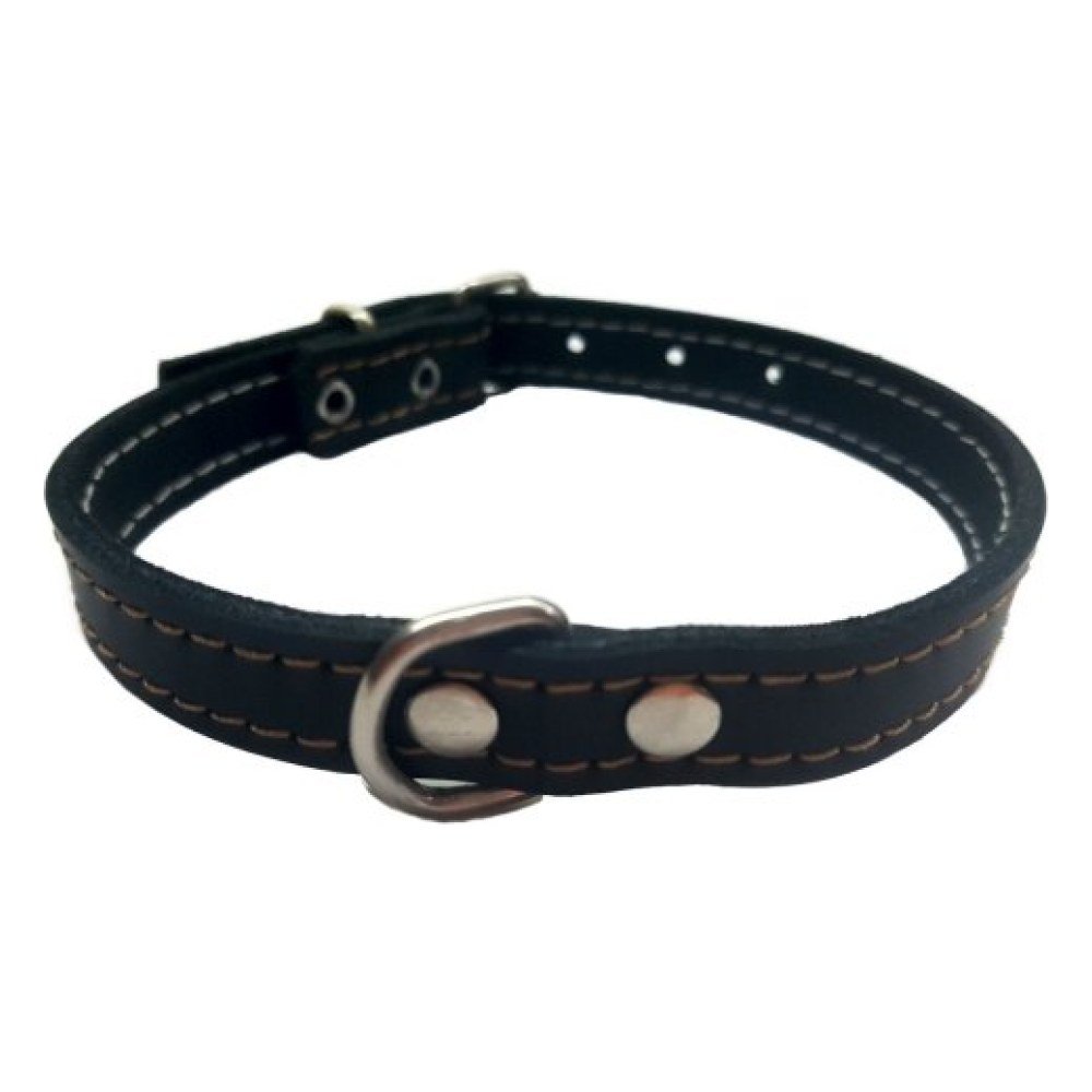 Collar Cuero Negro Laura MOD.53 1, 5X 28 cm