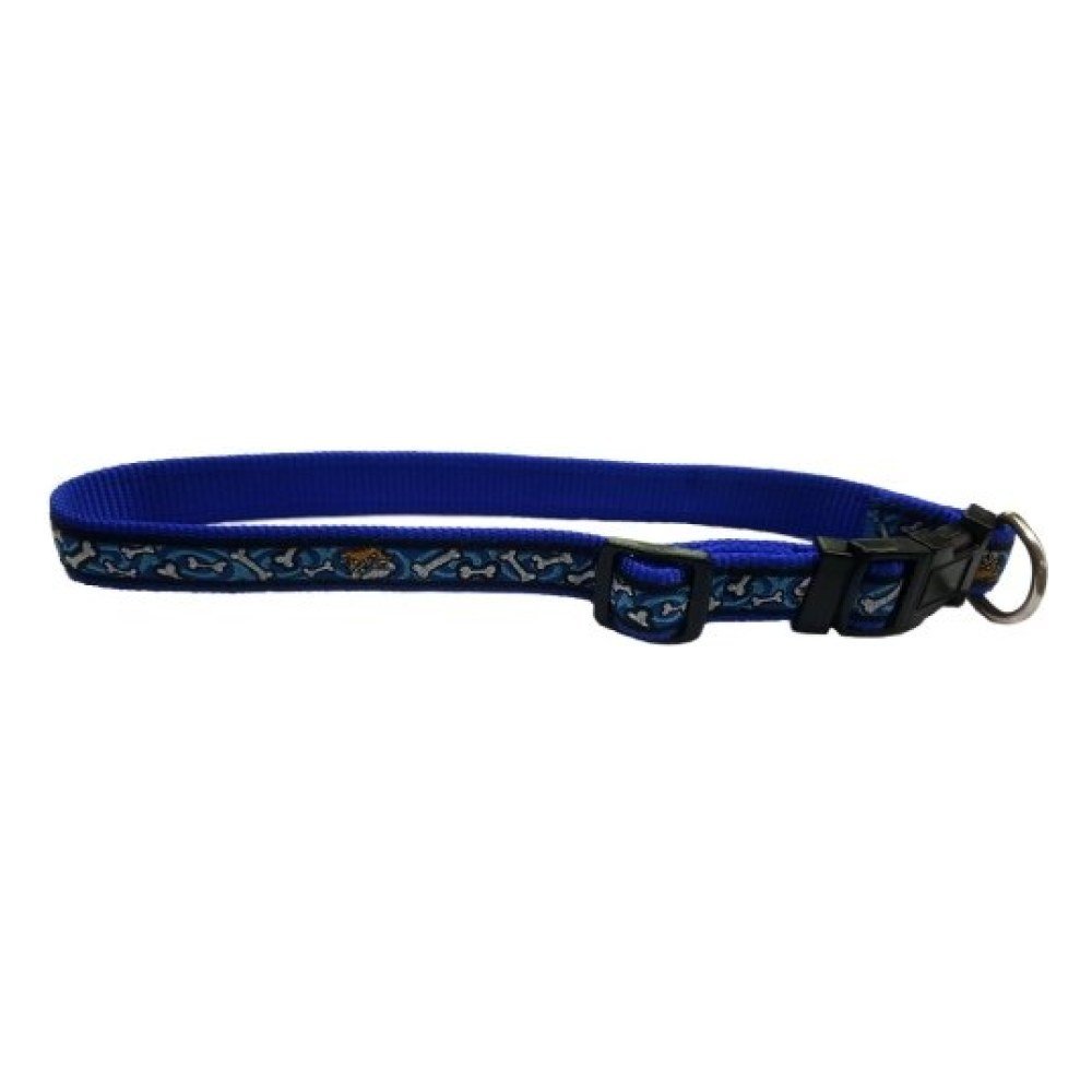 Collar Nylon 15×250-380MM. Bull Rojo/rojo