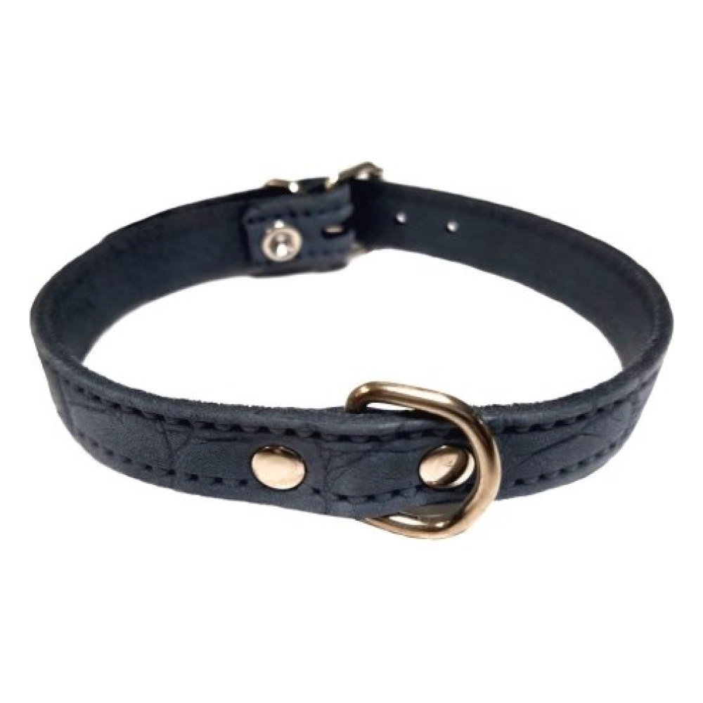Collar Piel Labrado 20x500mm. Rojo