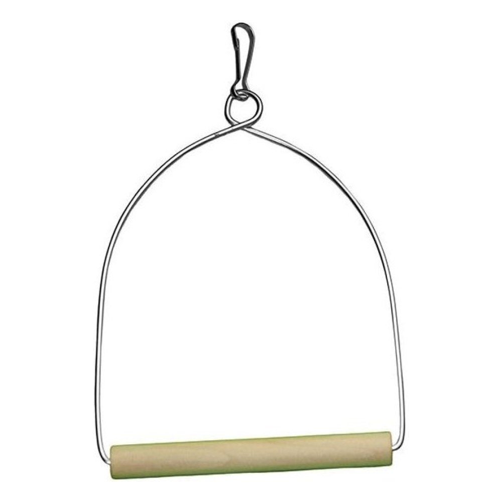 Columpio Metal Madera Mediano 10, 5 cm