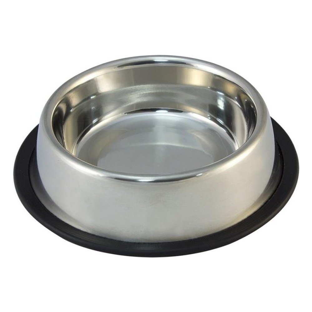 Comedero Acero Inox. Antideslizante 20cm./ 0, 42 L