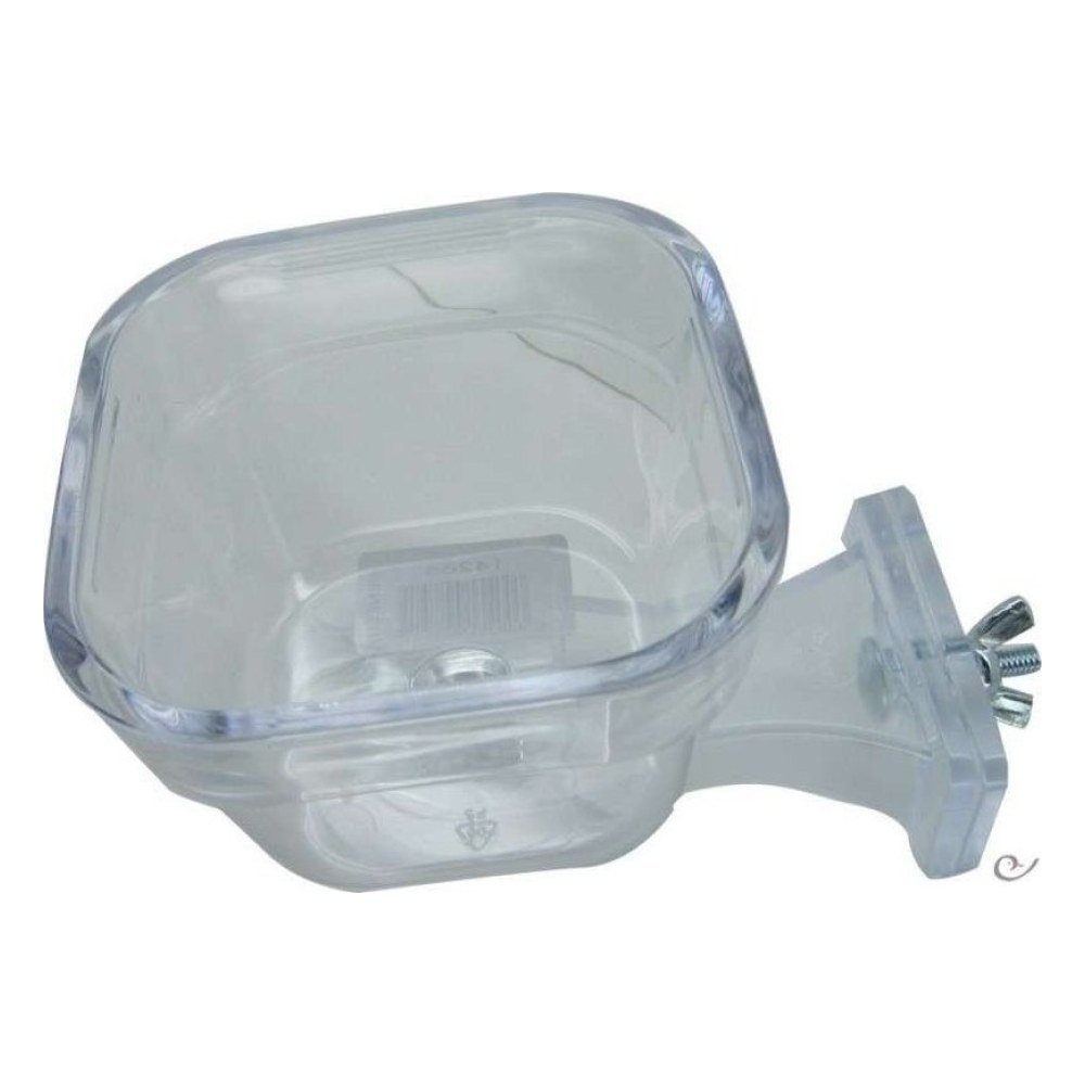 Comedero Bebedero Plastico con Palometa. Mediano