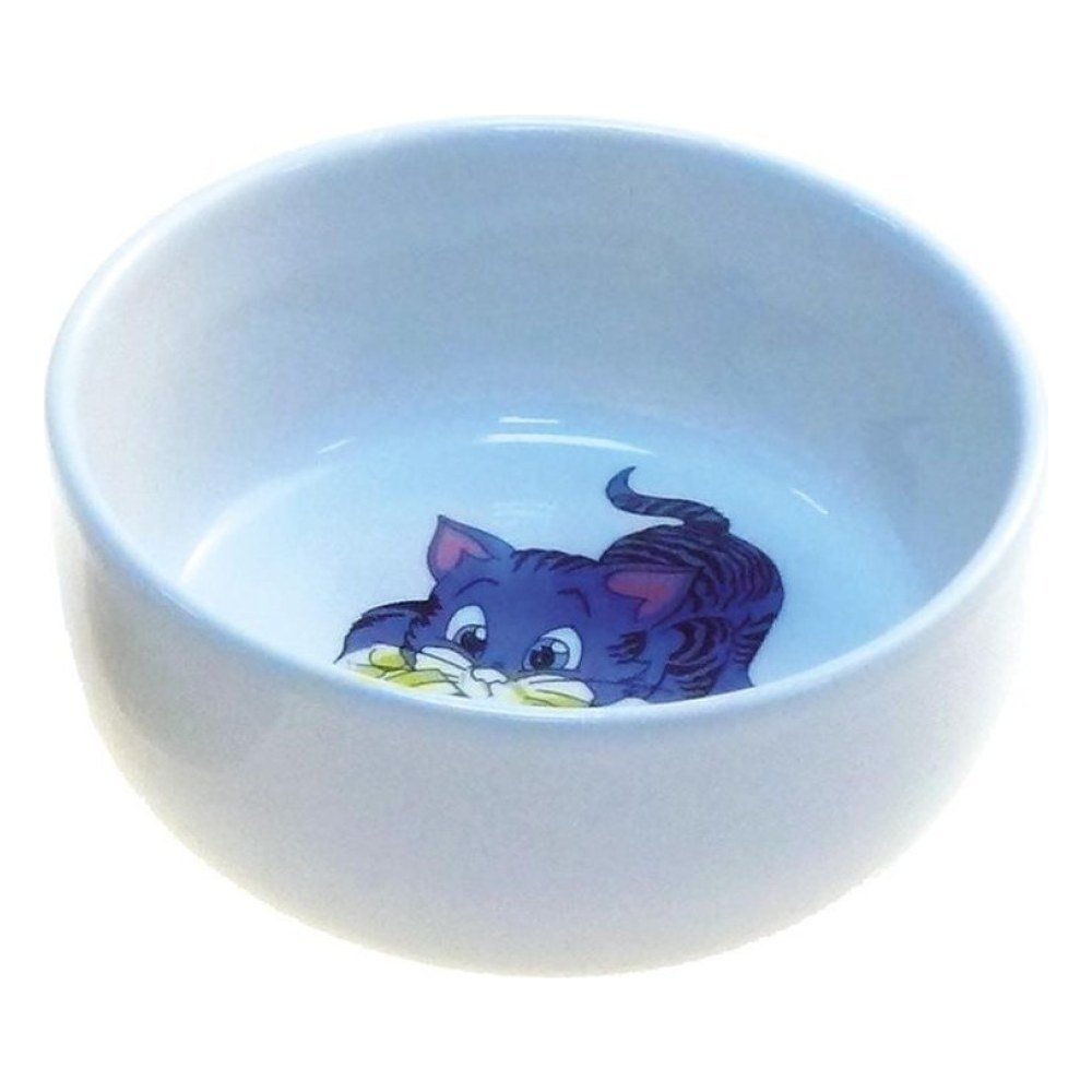 Comedero Ceramica Gatitos 0, 3 Lt. / 11 cm