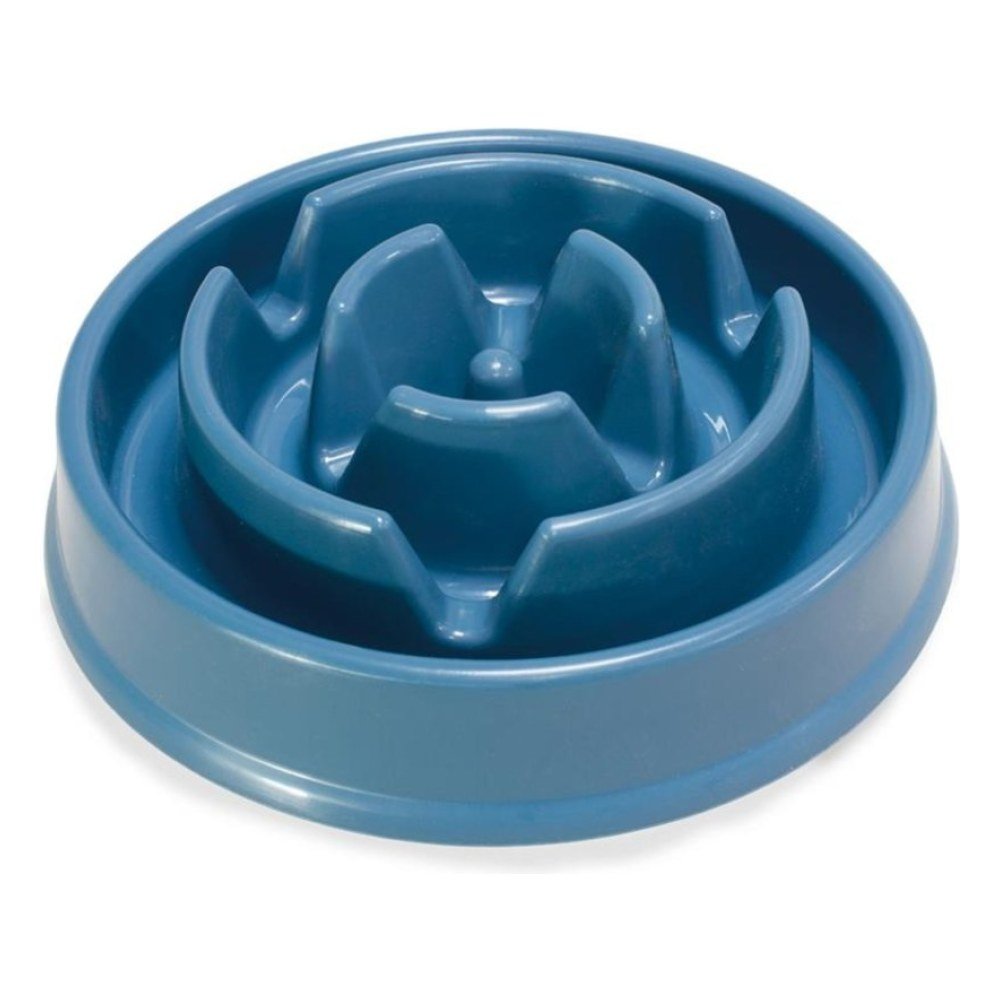 Comedero Glotones 20, 5×5, 8 cm Azul