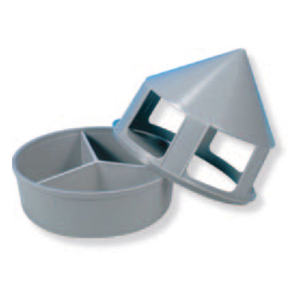 Comedero para Grit Plast.+separacion Natural