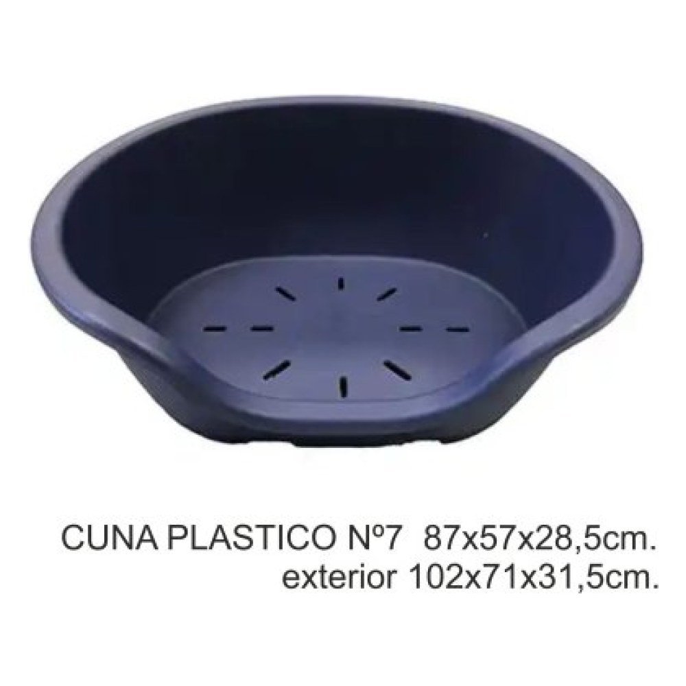 Cuna Plastico Nº6 77X50X27CM