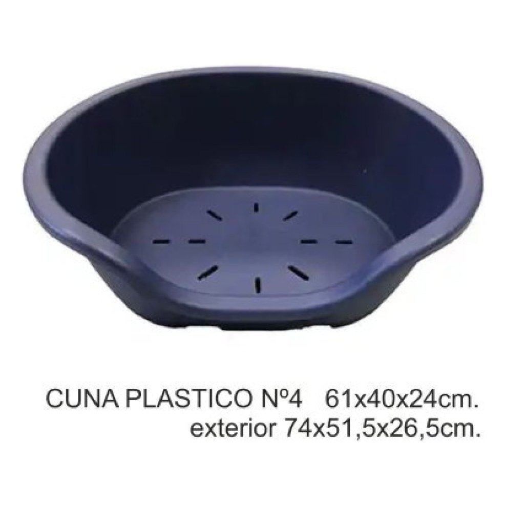 Cuna Plastico Nº8 102X67X31CM