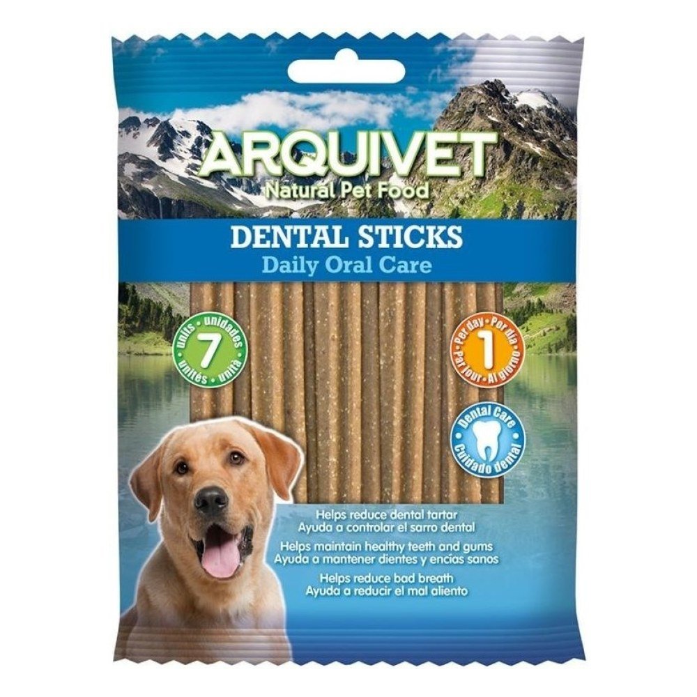 Dental Sticks Bolsa 7 Uds./170gr. Arquivet