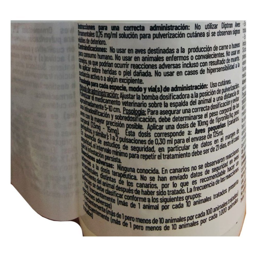 Diptron Aves Ornamentales 125 ml