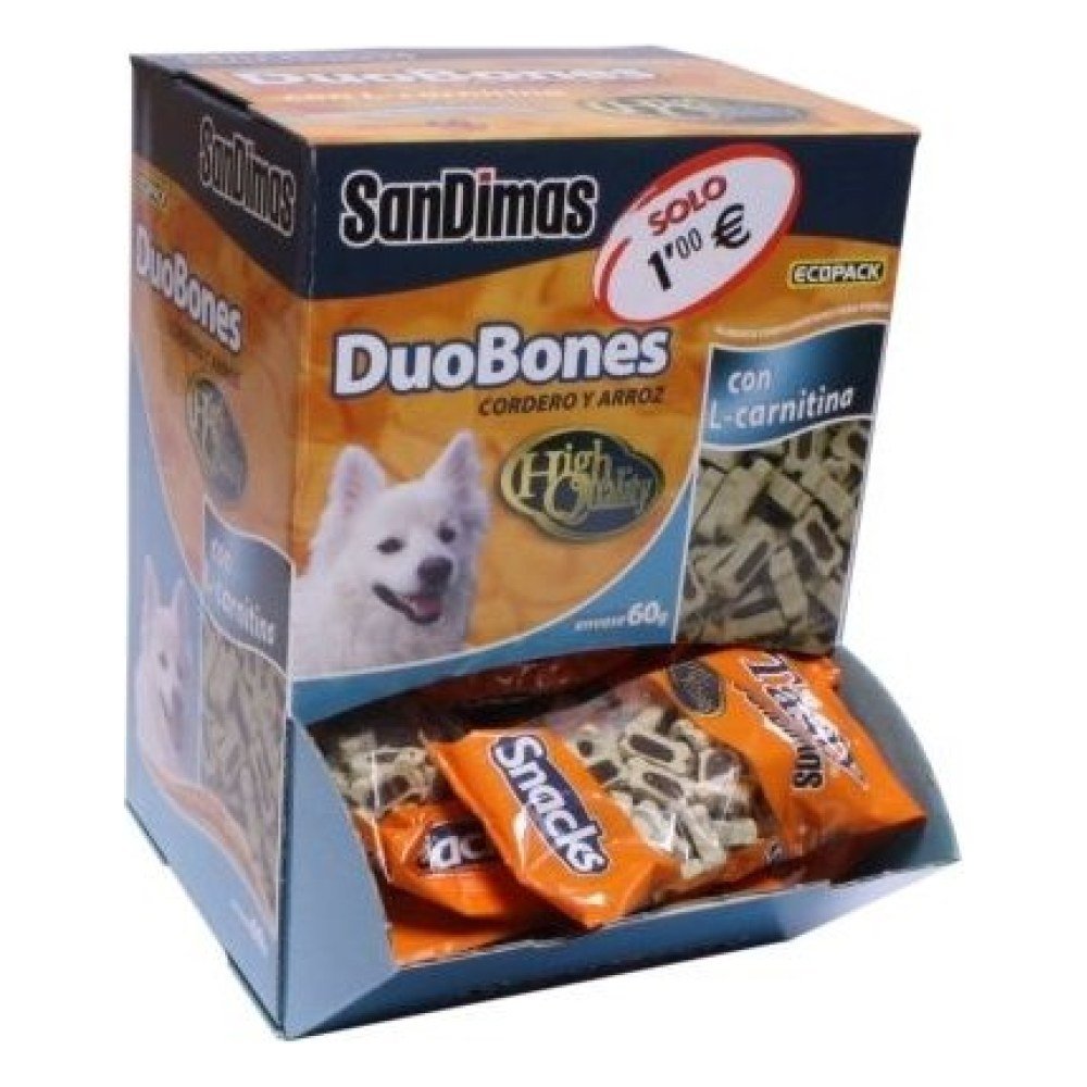 Duobones Cordero y Arroz 60 Gr. Caja 40 Uds
