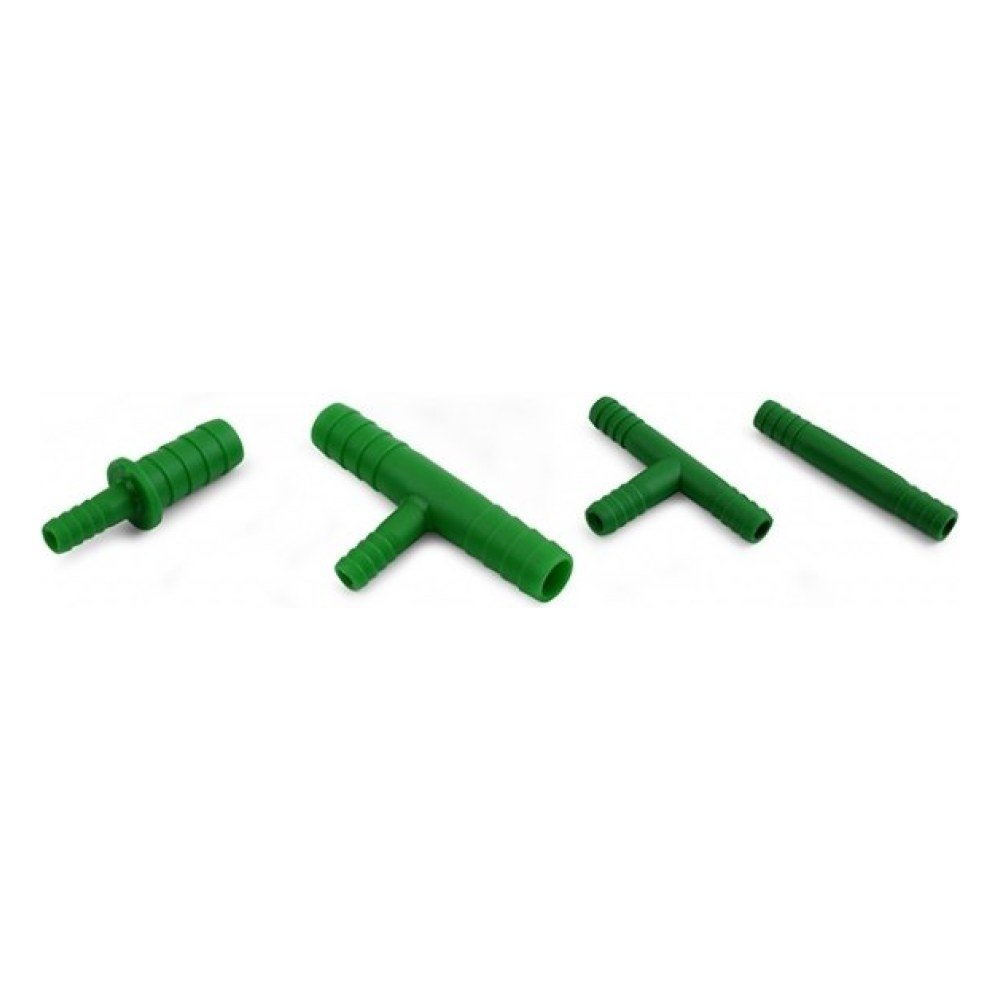 Empalme Recto 7 Mm.(para Tubo Gris Pajaro)