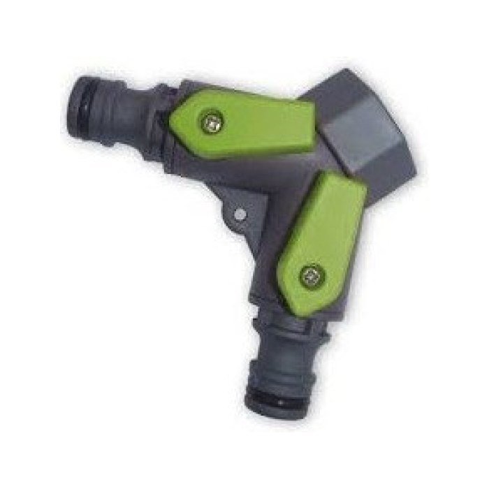 Enchufe Grifo Doble Blister