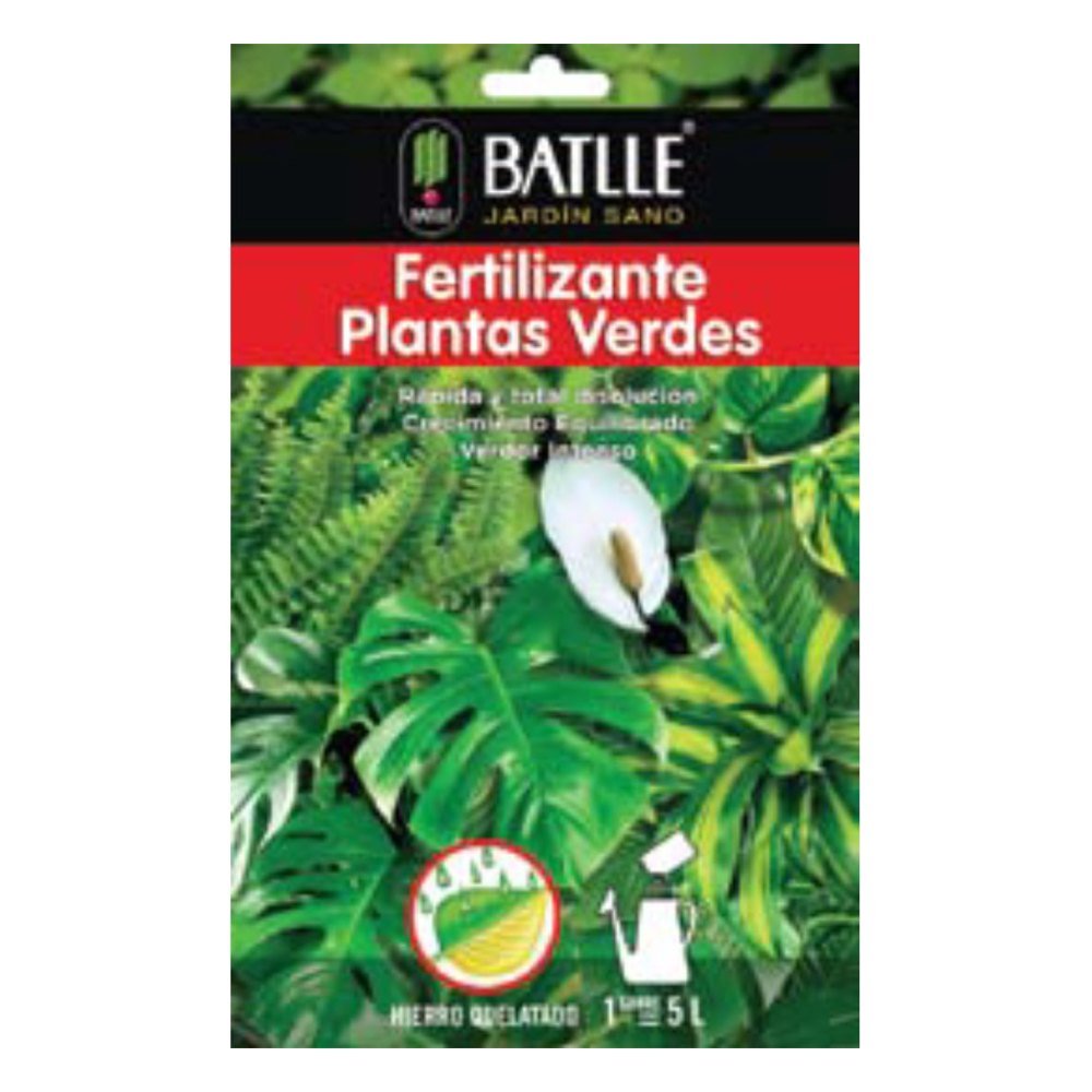 Fert. Plantas Verdes Sobre 5 Lts