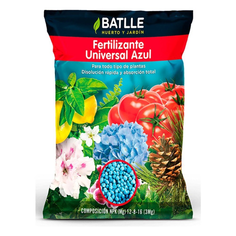 Fert. Universal Azul Bolsa 800 g Batlle