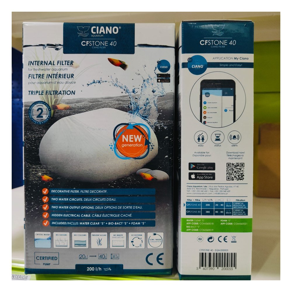 Filtro Interior Ciano Cf Stone 40