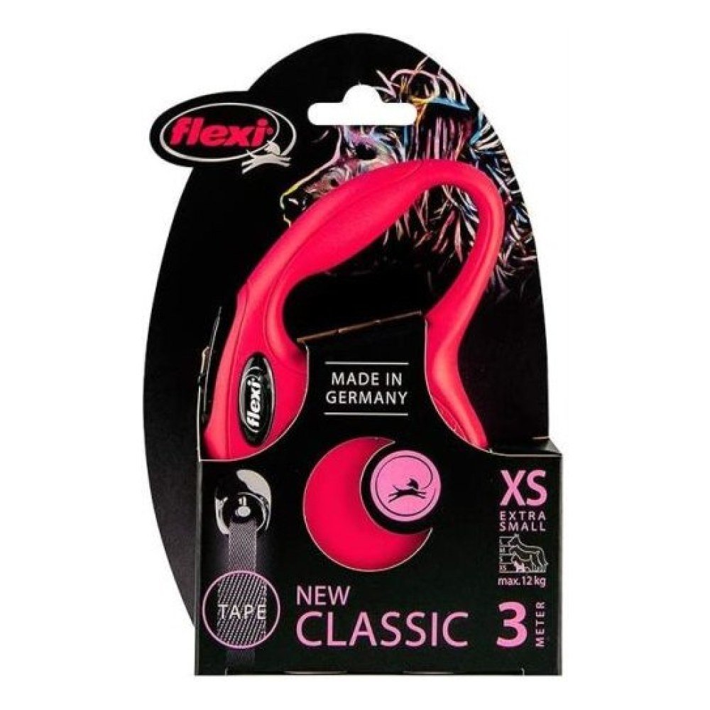 Flexi Nuevo Classic Xs Cinta 3 Mts. Rojo