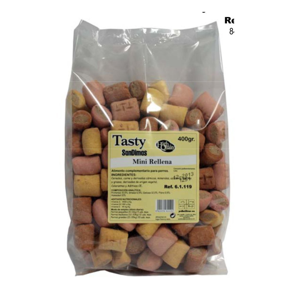 Galletas Tasty Mini Rellenas 400 Gr. San Dimas