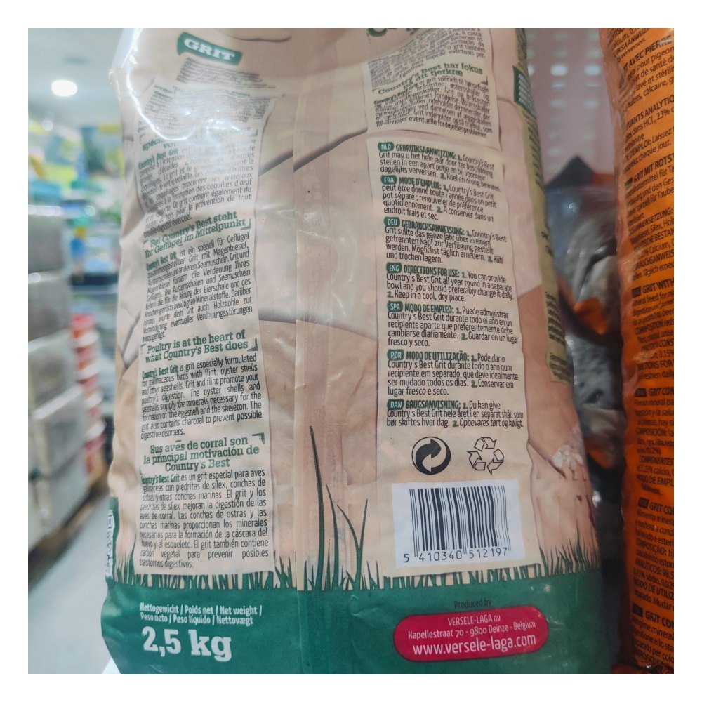Grit Hobby Plus para Gallinas 2.5 Kg