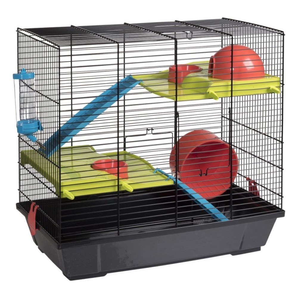 Jaula Hamster 949 Negra «nuevo Modelo»
