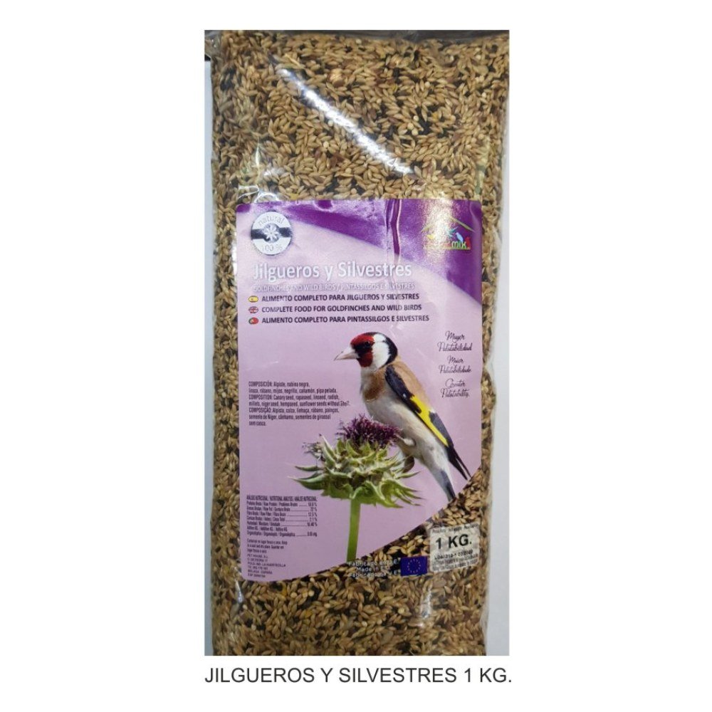 Jilgueros y Silvestres Faunamix 1 Kg