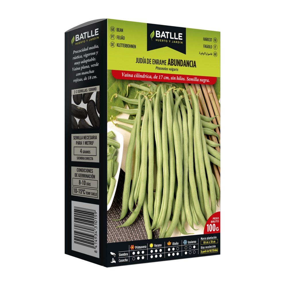 Judia Abundancia Fina 100 Gr. Enrame