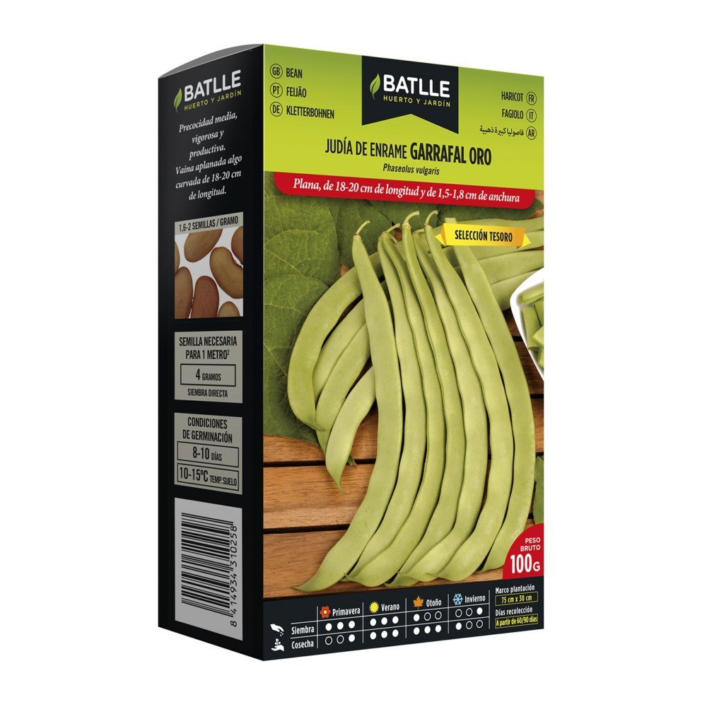 Judia Garrafal Oro 100 Gr. Enrame