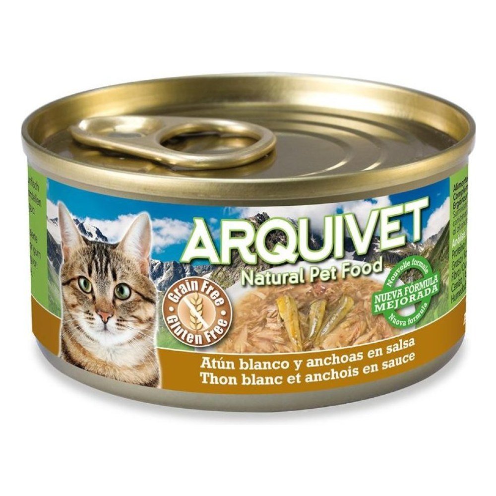 Lata Atún Blanco y Anchoas en salsa.80gr