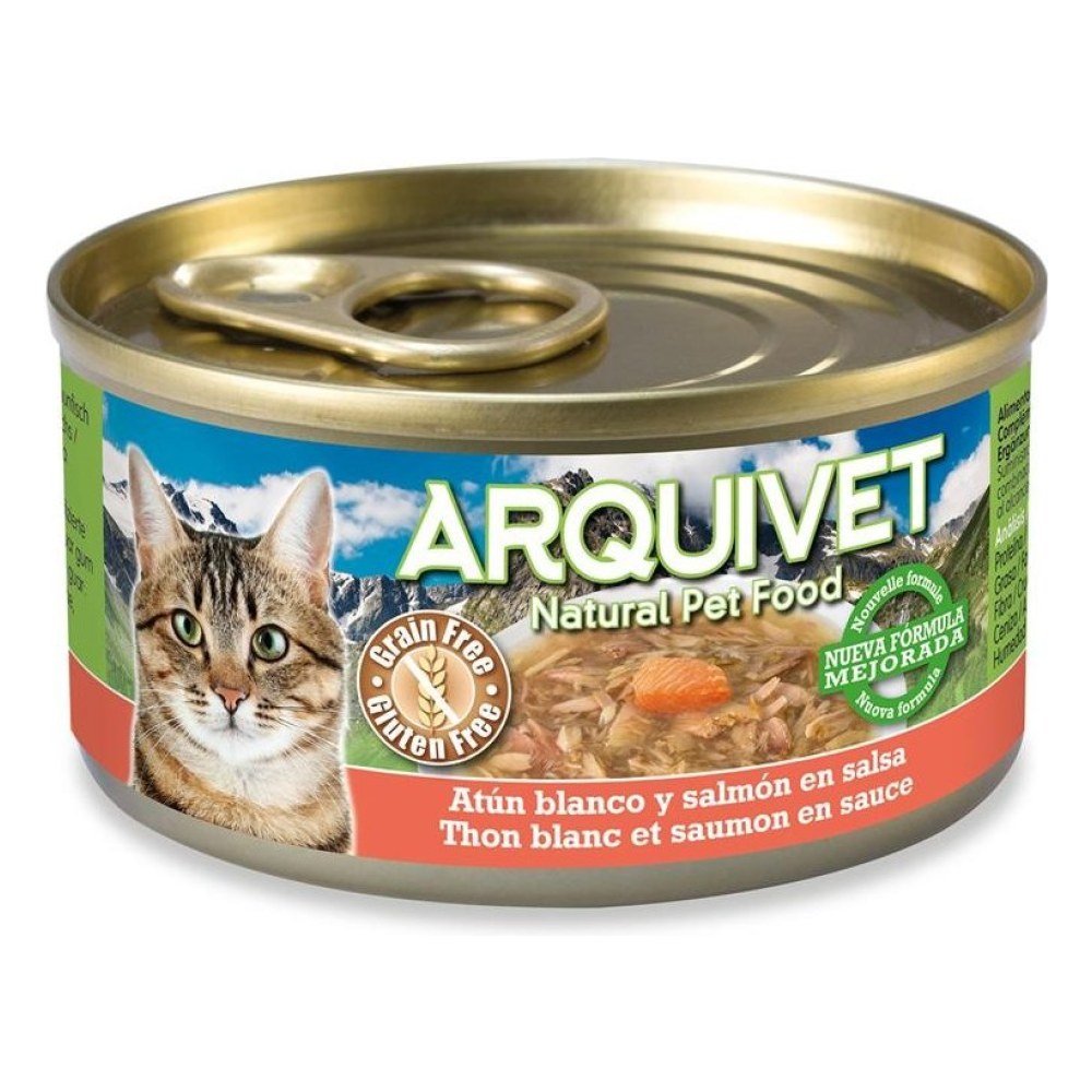 Lata Atún Blanco y Salmón en Salsa 80 g