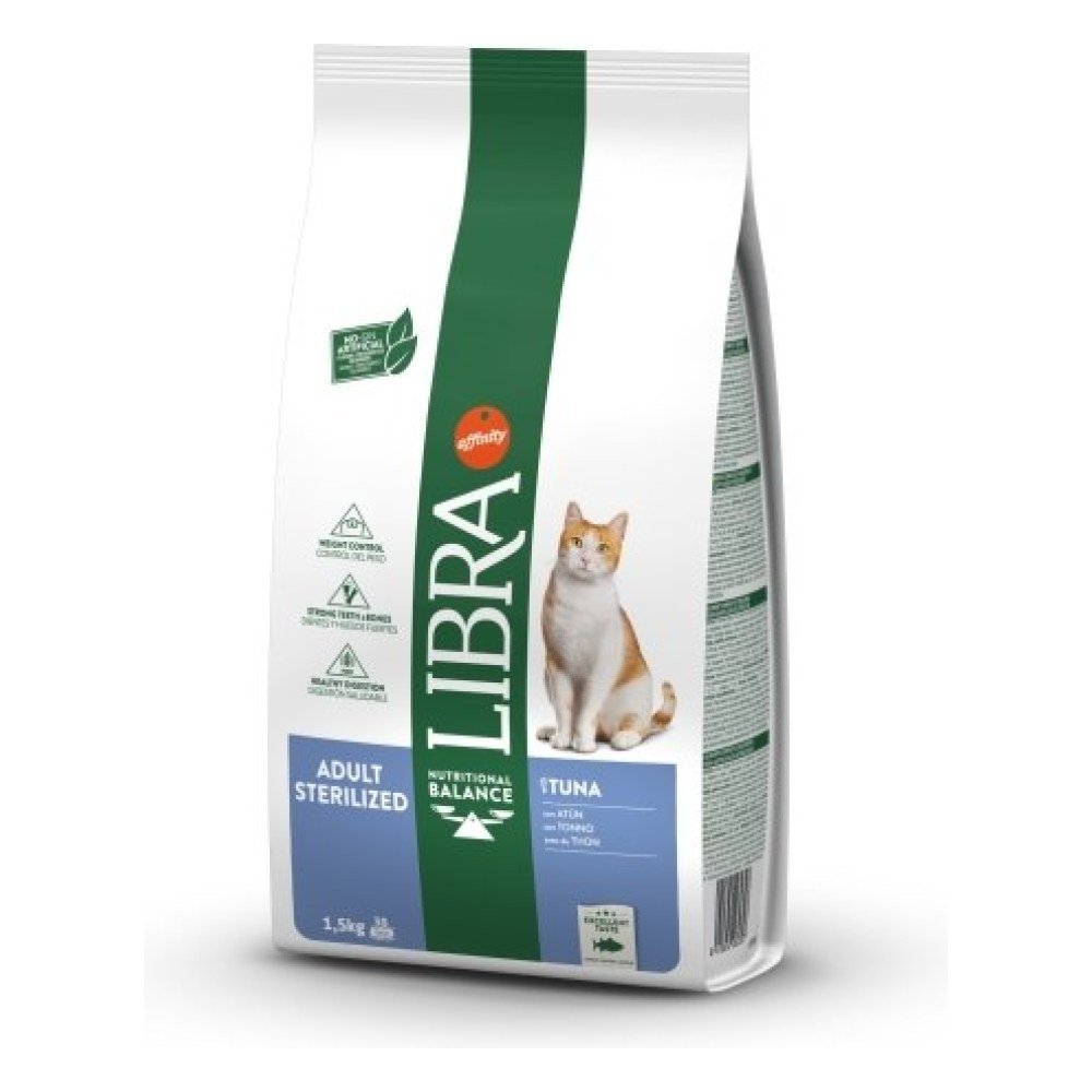 Libra Cat Sterilizado Atun 12 Kg