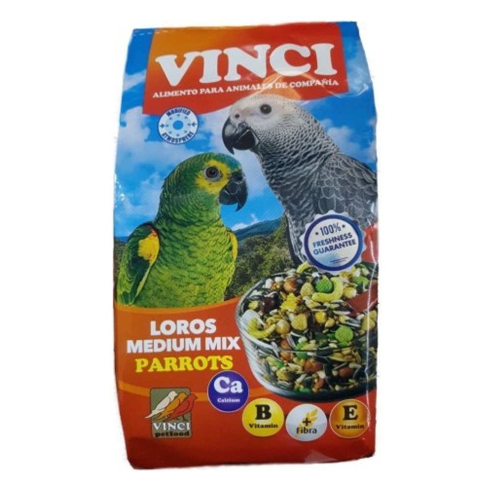 Loros Medium Mix Vinci 1 Kg