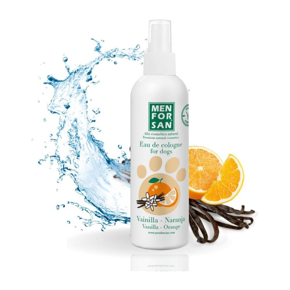 Menforsan Agua de Colonia Vainilla/naranja Perros 125 ml