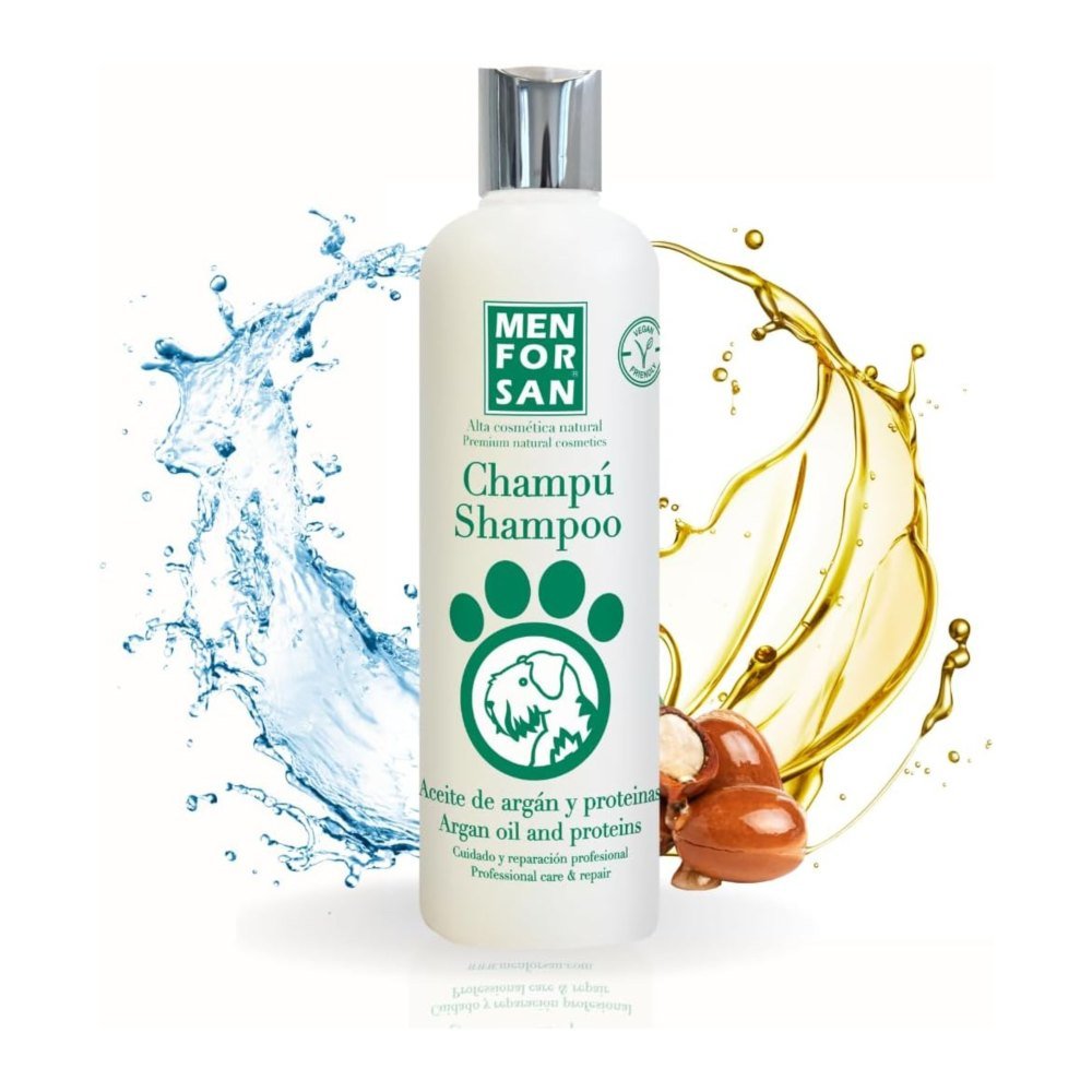 Menforsan Champu Aceite de Argan y Proteinas 300 ml