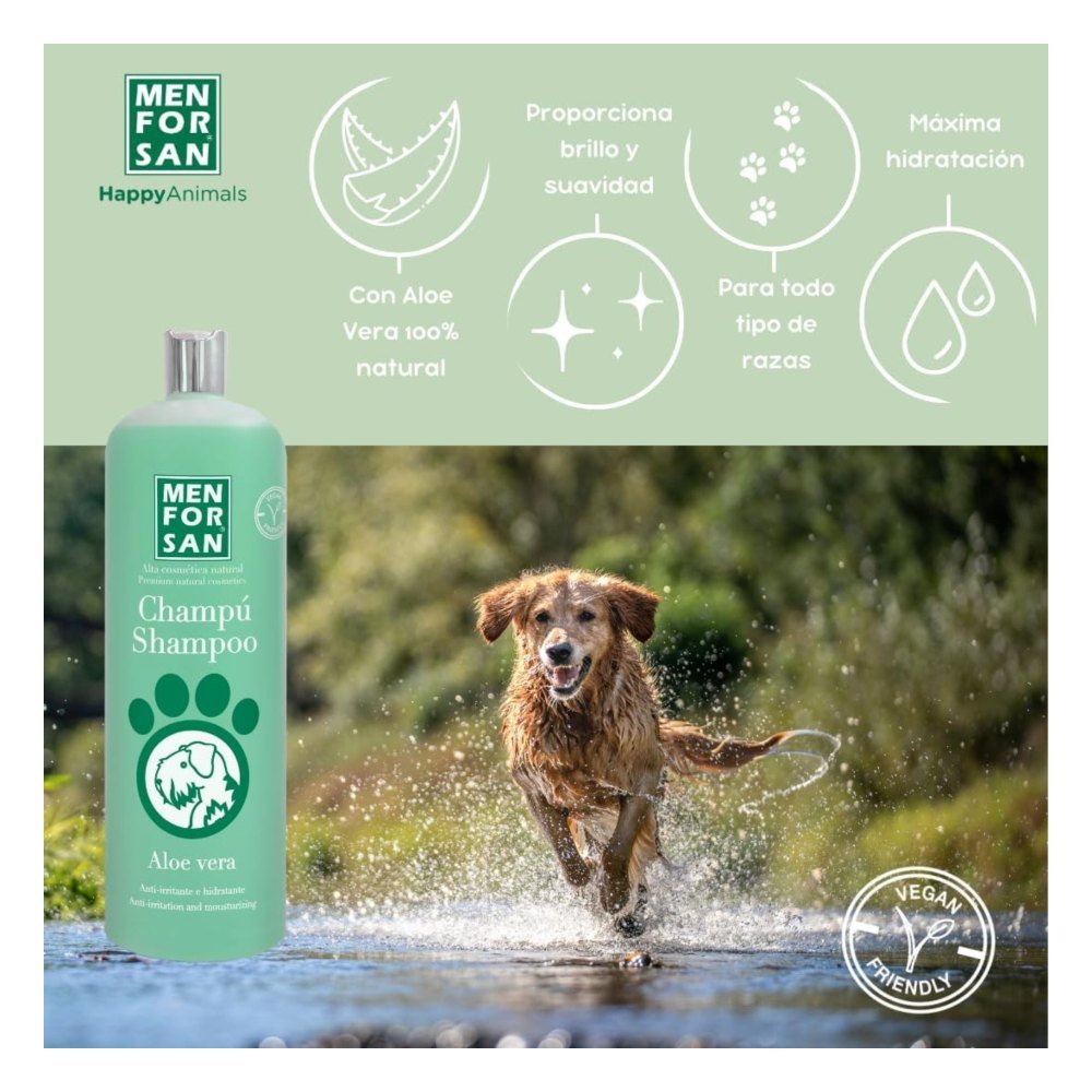 Menforsan Champu con Aloe Vera 1 Lt
