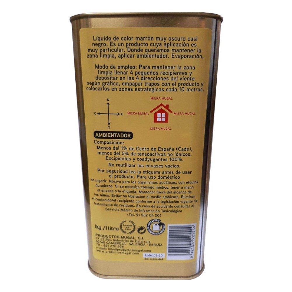 Miera Mugal 1 Litro
