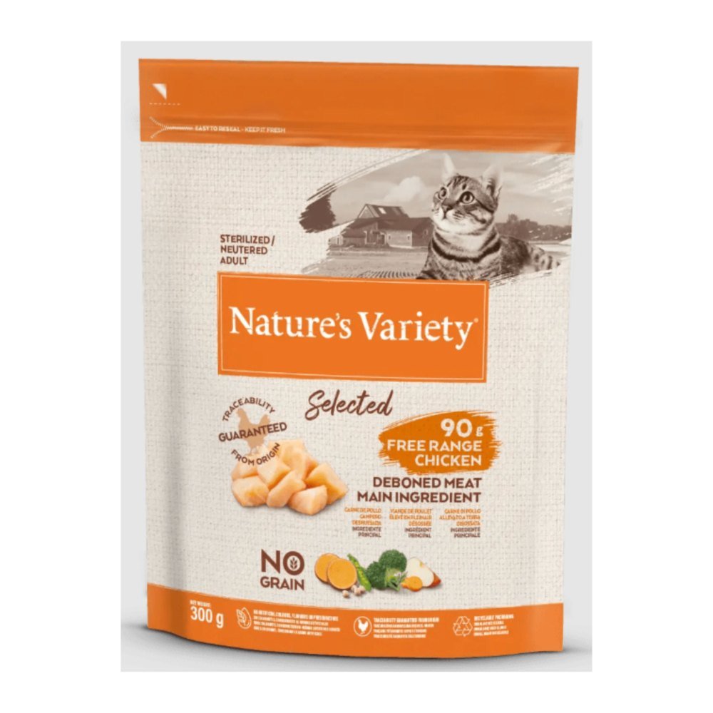 Natures Variety Cat Healthy Grain Sterili Pollo 3 Kg