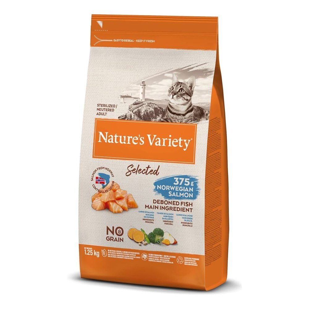 Natures Variety Cat Selected Sterilized Salmon 3 Kg