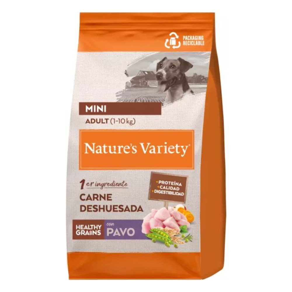 Natures Variety Healthy Grain Adult Mini Pavo 1.5 Kg