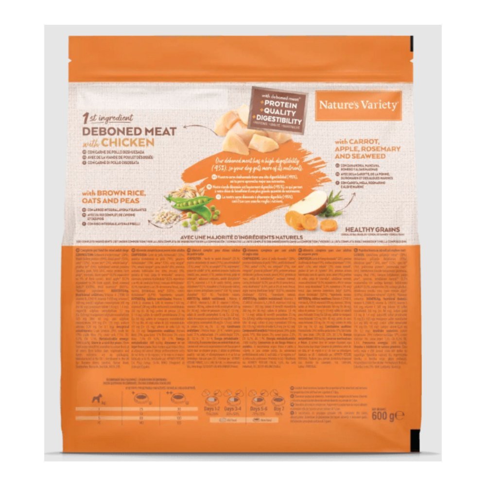 Natures Variety Healthy Grain Adult Mini Pollo 600 g