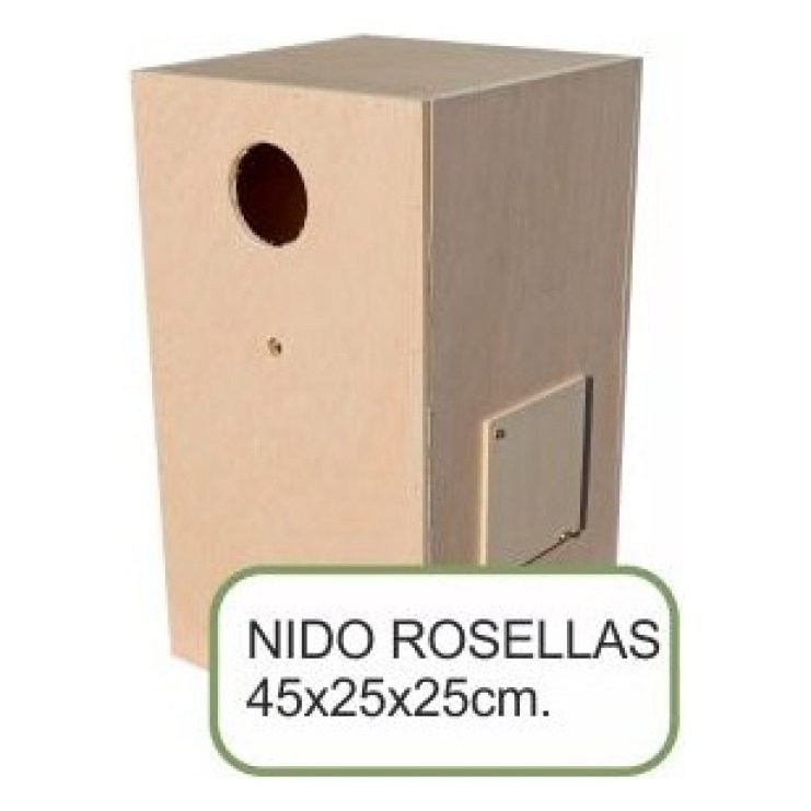 Nido Madera Rosellas