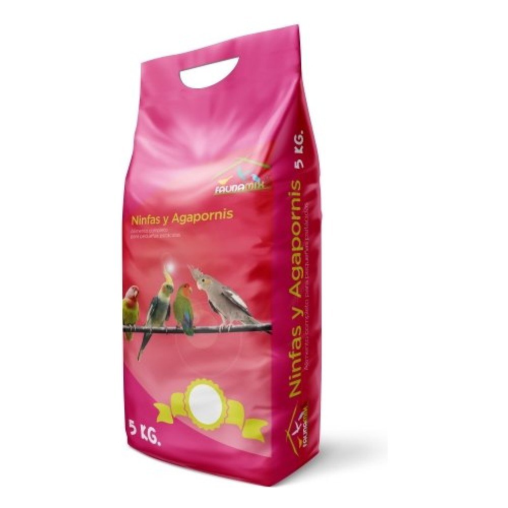 Ninfas y Agapornis Faunamix 5 Kg