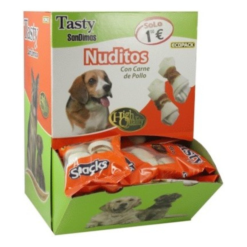 Nuditos con Carne Bolsa 2×12 Gr. Caja 40 Und