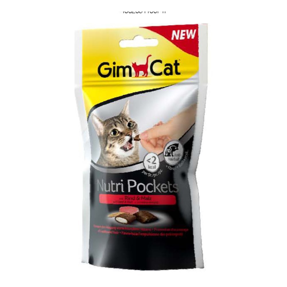Nutripockets Gato Buey y Malta 60 Gr