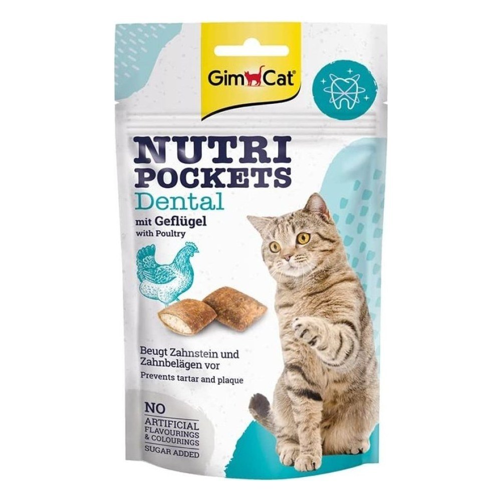 Nutripockets Gato Dental 60 g