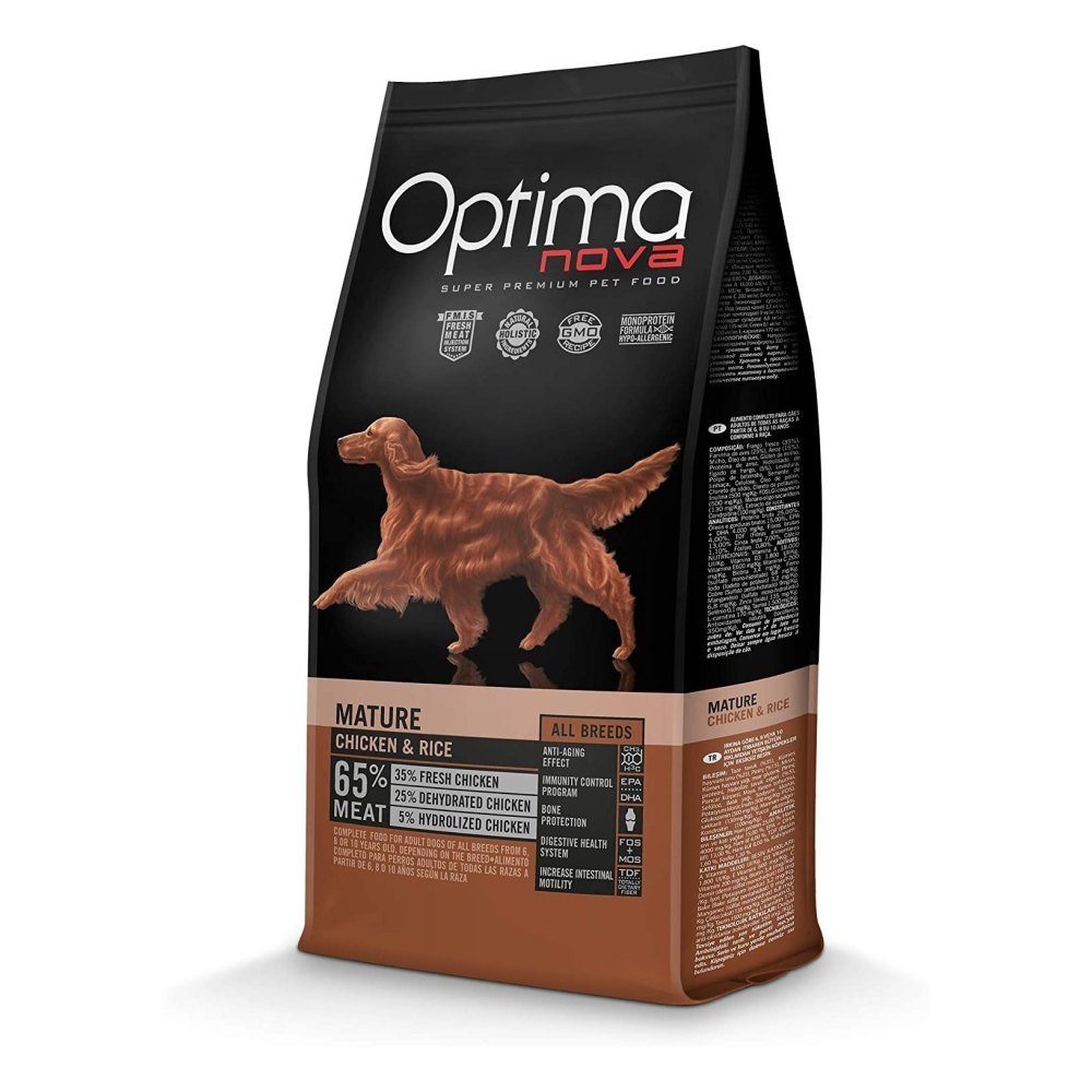 Optima Nova Adult Mature Pollo Arroz 2 Kg