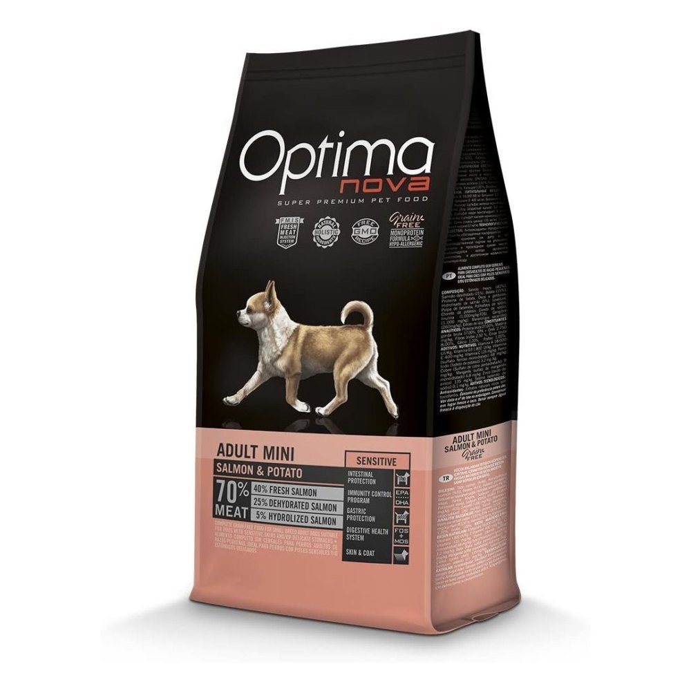 Optima Nova Adult Mini Salmon&patata 8 Kg