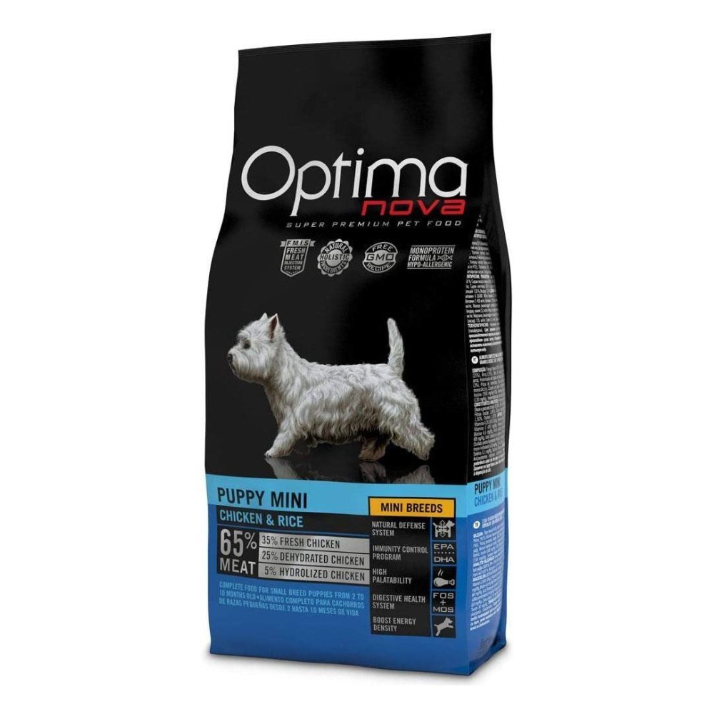 Optima Nova Puppy Mini Pollo Arroz 2 Kg