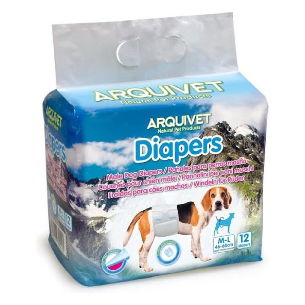 Pañal para Macho T/ M. L (46-60 cms.)12 Uds./caja