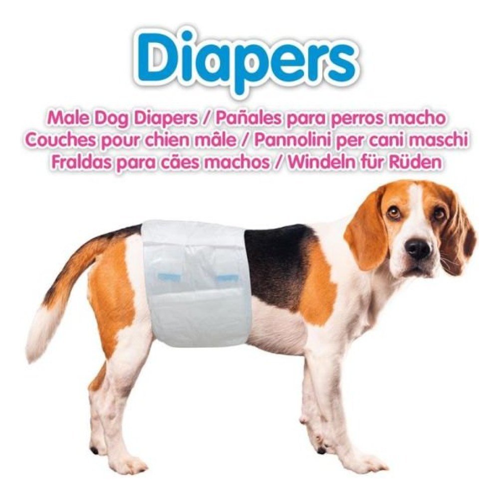 Pañal para Macho T/ M. L (46-60 cms.)12 Uds./caja