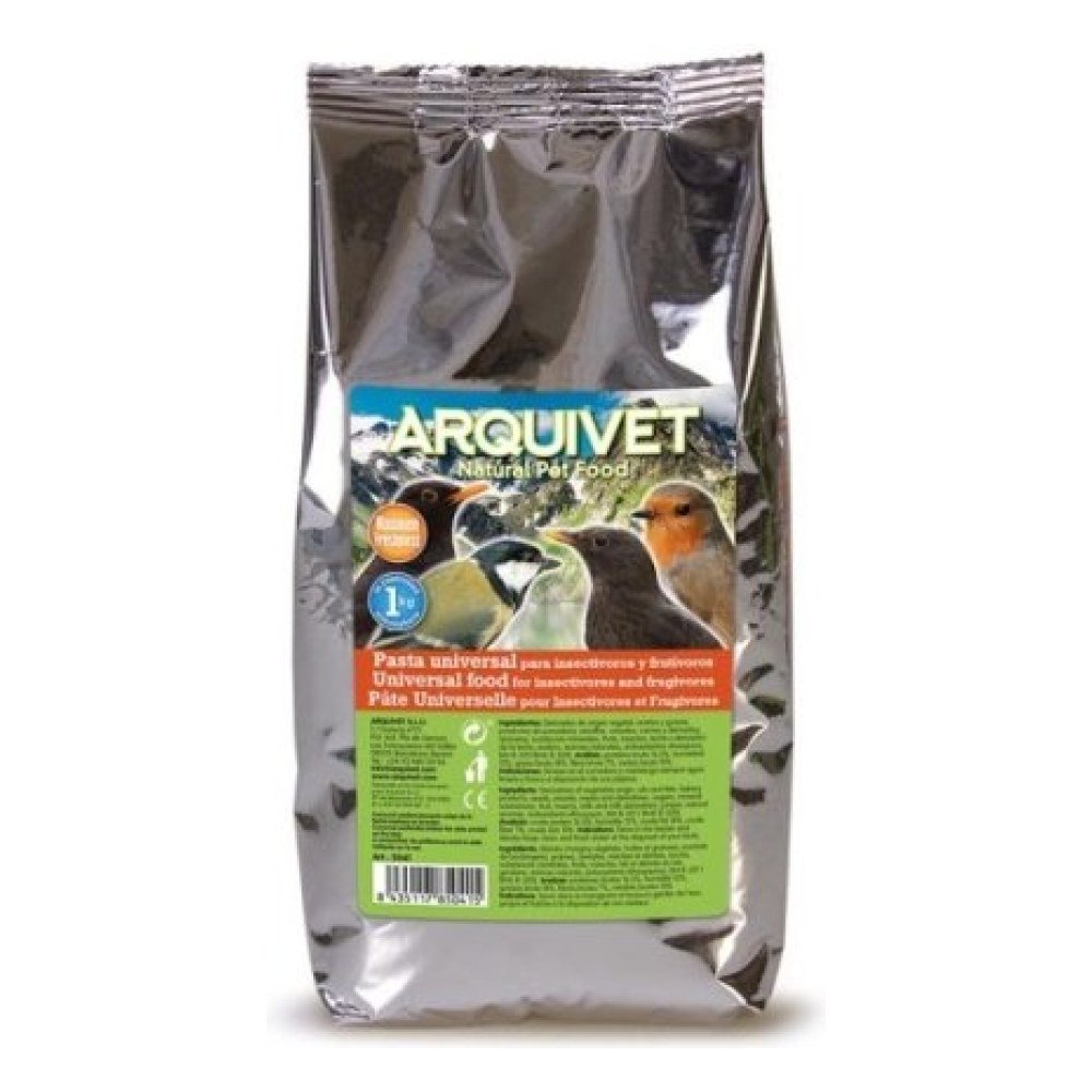 Pasta Insectivoros y Frutivoros 5 Kg. Arquivet