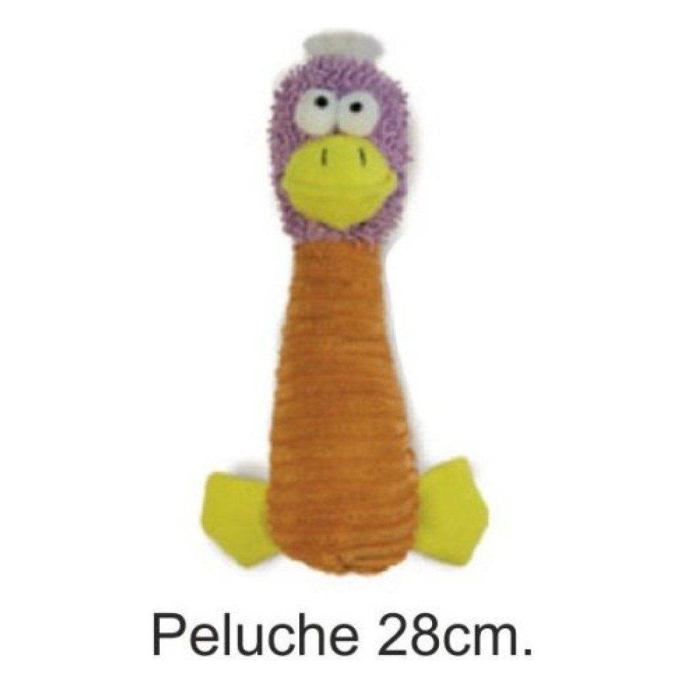 Pato Peluche Naranja 27 cm